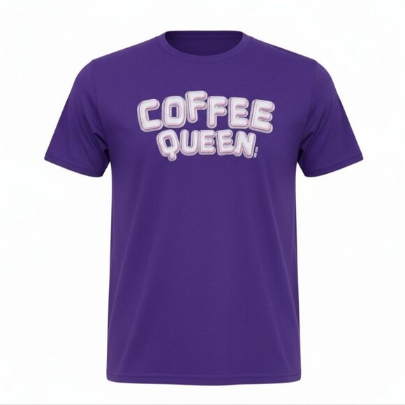 Coffee Queen - Custom T-shirt NWT - Picture 3 of 7